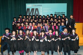 New overseas success as first UAL students graduate in Hong Kong(UAL news)