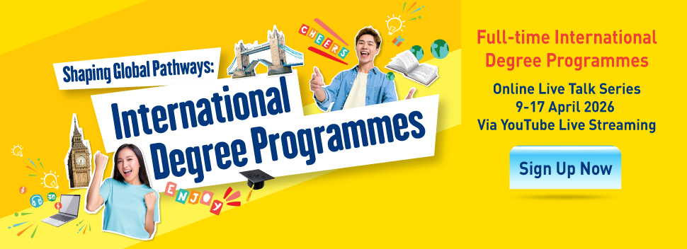 Online Live Talk Series on International Degree Programmes 2026/27