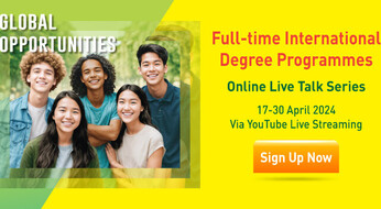 Online Live Talk Series on Full-Time International Degree Programmes
